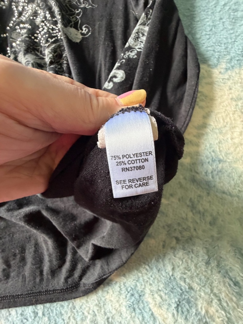 Bundle of 2 CATO /Rock&Republic Women’s Long Sleeve Ts Sizes 1XL and 18W/20W - Picture 8 of 9